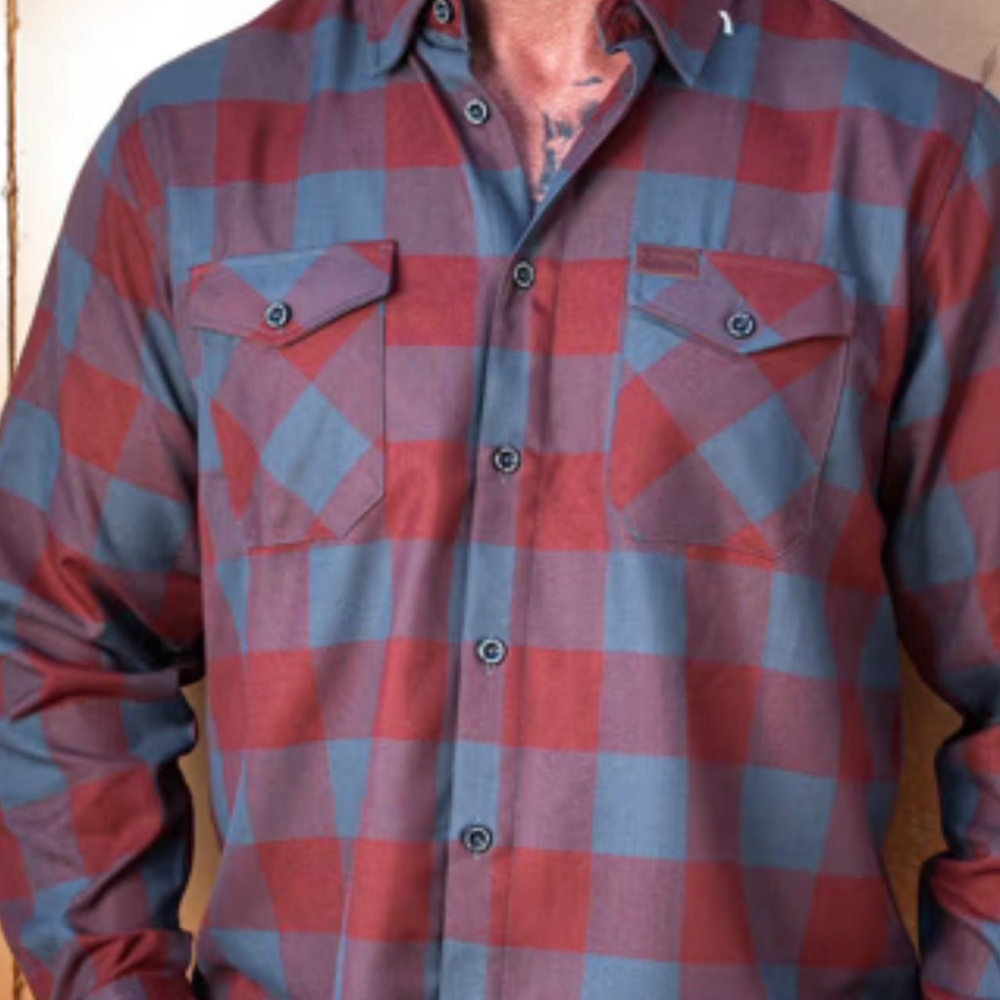 Dixxon Collab- Andar B Strong 1.0- Maroon and Slate- Men's XL